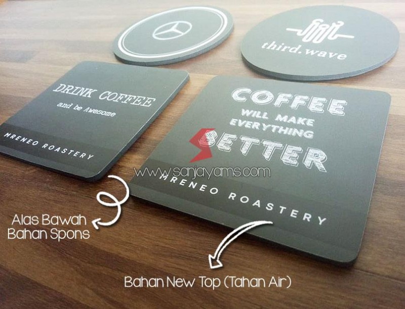 Bahan Coaster