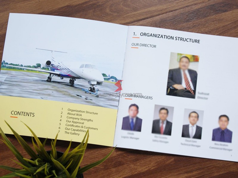 Cetak Booklet Company Profile & Capability WJA