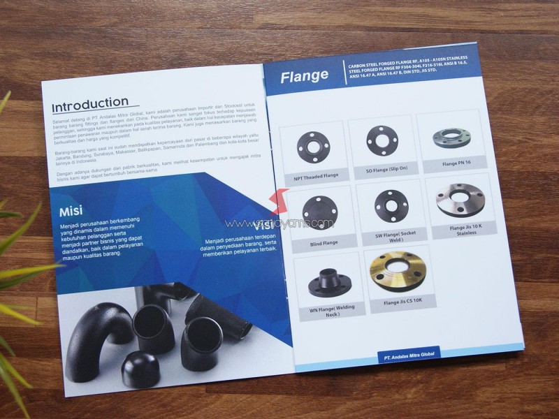 Cetak Company Profile - PT Andalas Mitra Global