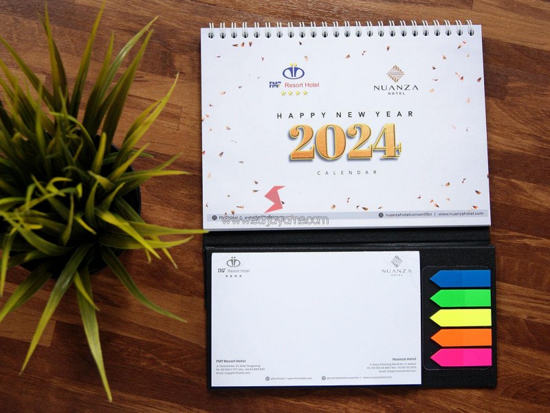 Cetak Kalender 2024 Perusahaan - Nuanza Hotel