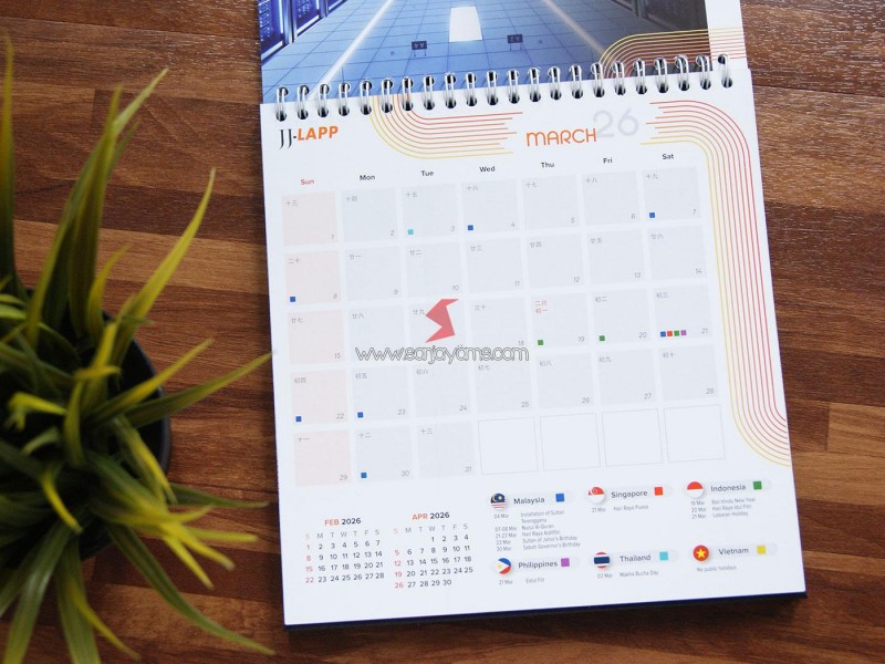Cetak Kalender 2026