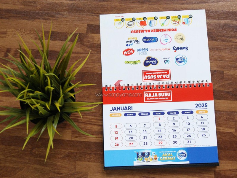 Cetak Kalender Meja