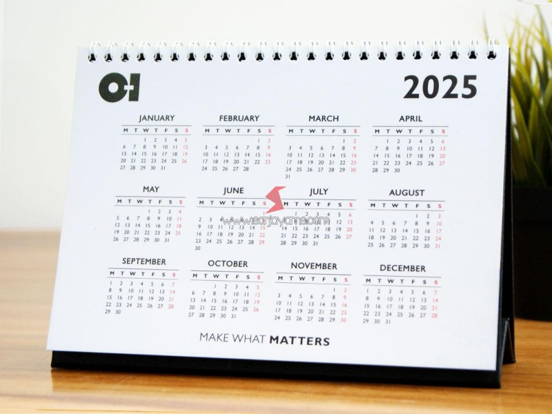 Cetak Kalender Perusahaan - OI