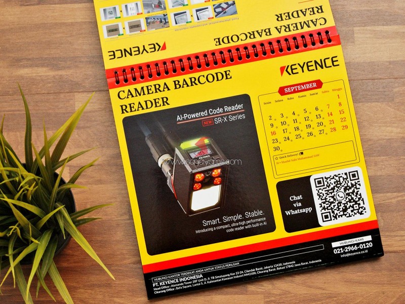 Cetak Kalender Perusahaan - PT Keyence Indonesia