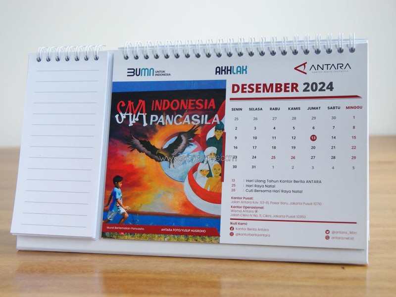 Cetak Kalender Meja