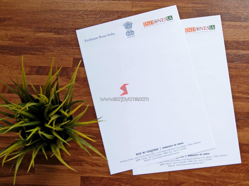 Cetak Kop Surat Perusahaan