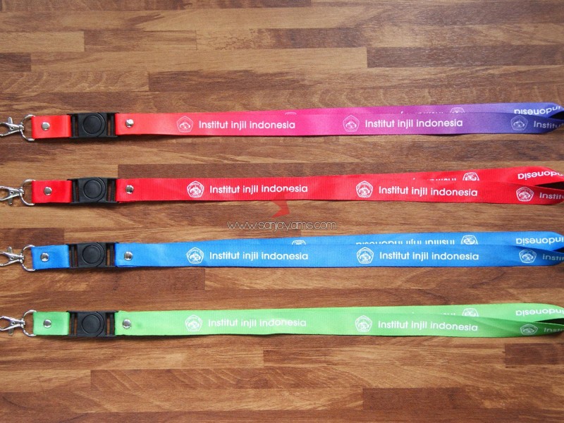 Cetak Lanyard Sablon - Institut injil