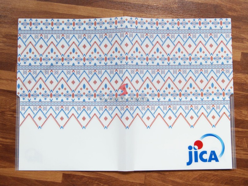 Cetak Map Folder Perusahaan - JICA