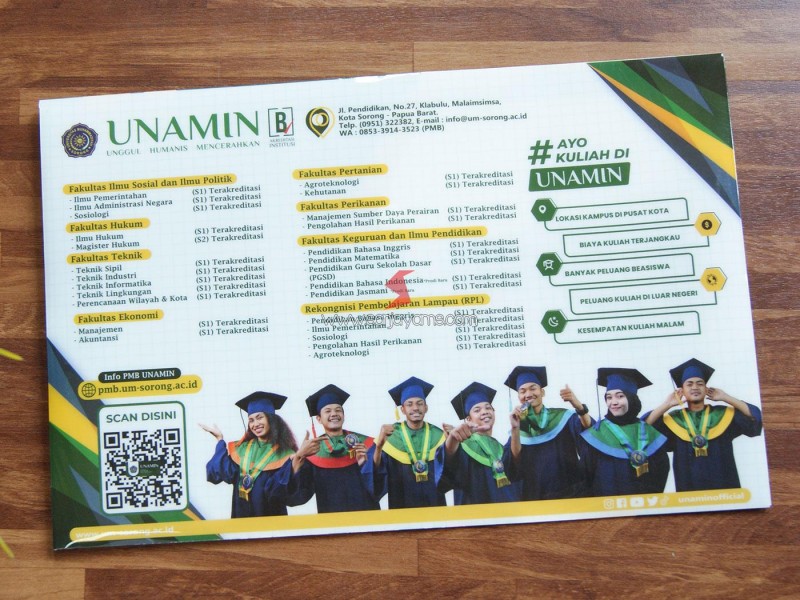 Cetak Map Kancing - Universitas Muhammadiyah