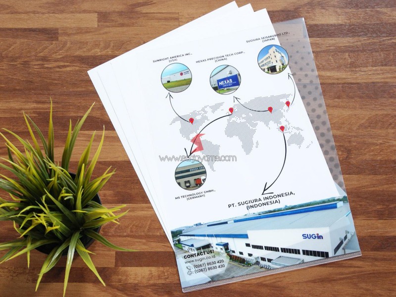 Cetak Map Plastik PT Sugiura Indonesia