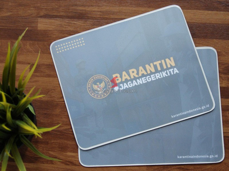 Cetak Mousepad - Karantina Indonesia