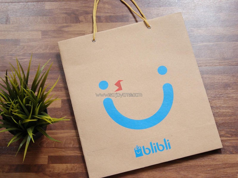 Cetak Paper Bag Perusahaan - Blibli