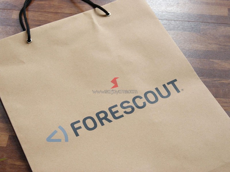 Cetak Paper Bag perusahaan untuk Forescout