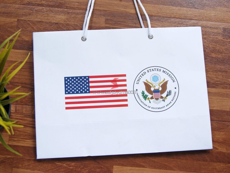 Cetak Paperbag - America Embassy