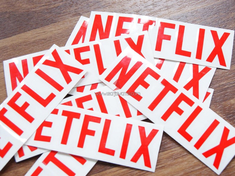 Cutting Sticker Netflix