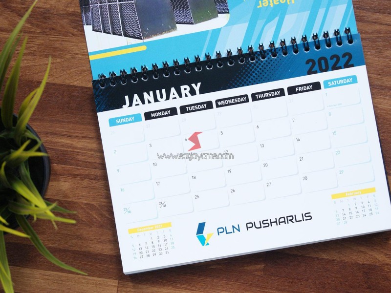 Kalender 2022 PLN Pusharlis