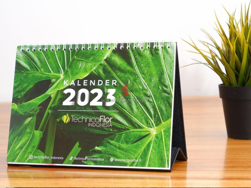 Cetak Kalender Kantor 2023 - TechnicoFlor Indonesia