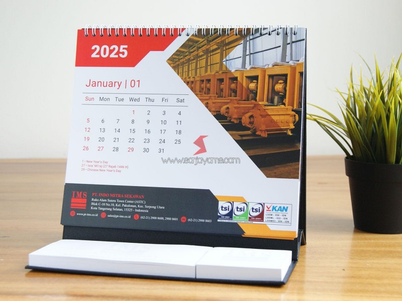 Kalender Meja - PT Indo Mitra