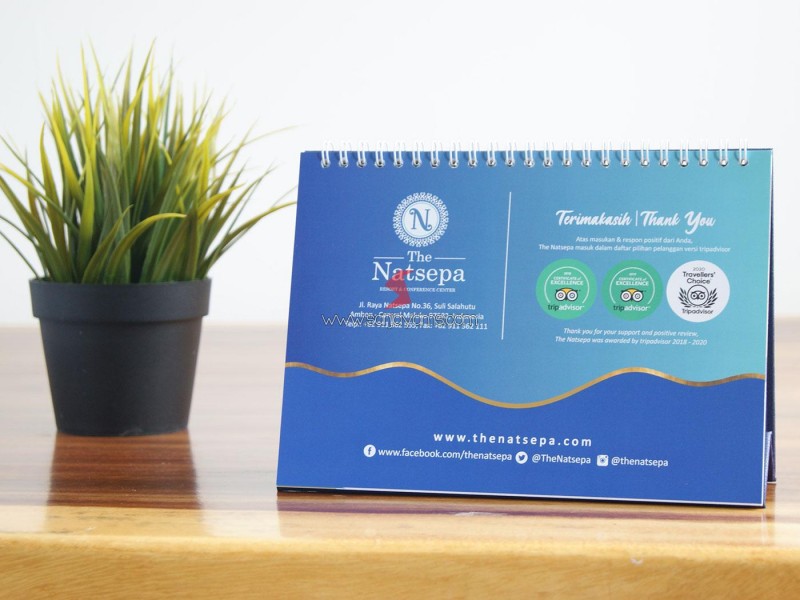 Kalender Meja 2021 Natsepa