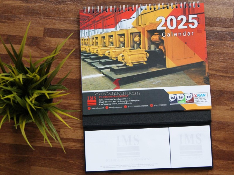 Kalender Meja 2025 - PT Indo Mitra