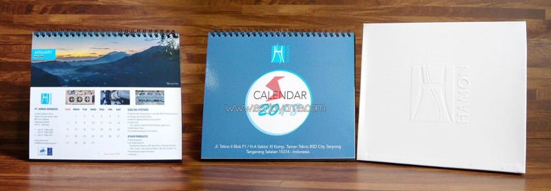 Kalender Meja PT Hamon