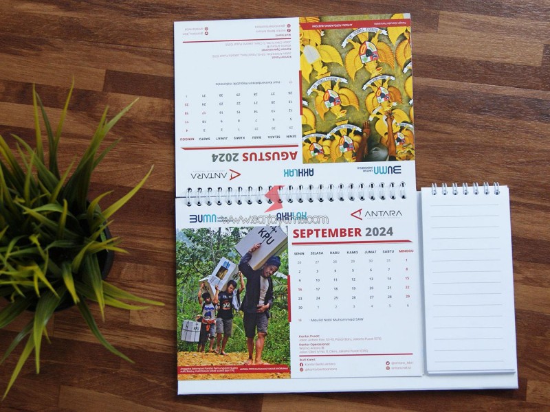 Kalender Meja - Antara