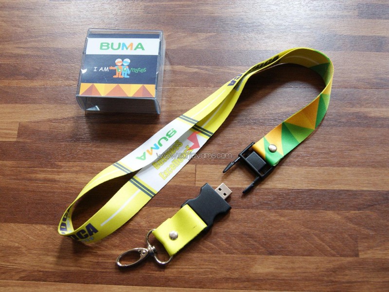 Lanyard + USB Buma