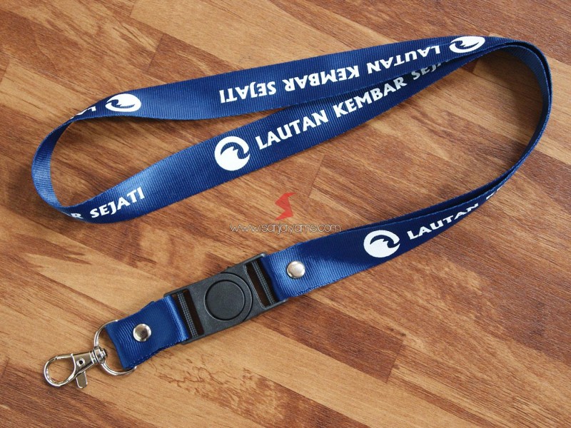 Lanyard Sablon Lautan Kembar Sejati