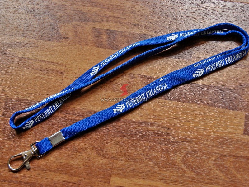 Souvenir Lanyard Printing - Penerbit Erlangga