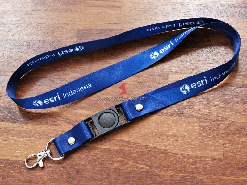 Souvenir Lanyard Printing Perusahaan - Esri Indonesia