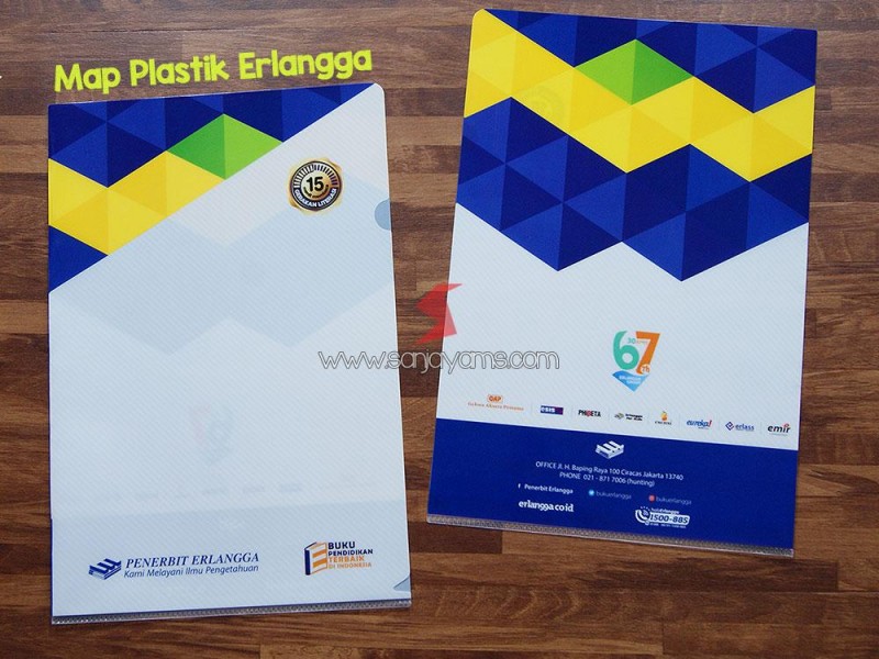 Map Plastik Erlangga