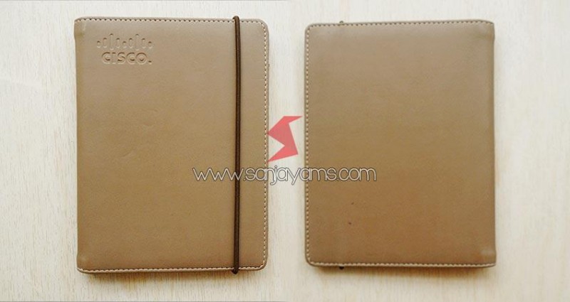 Memo Cover Kulit Cokelat