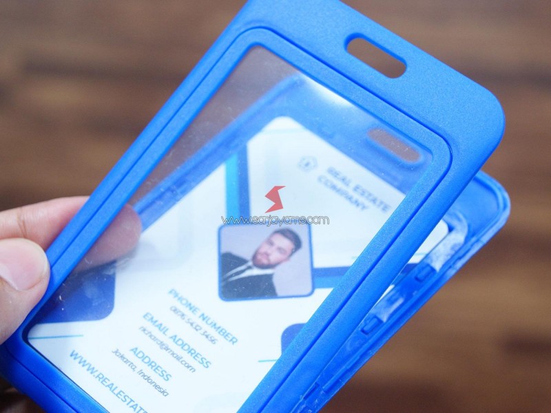 Mika ID Card Warna Biru