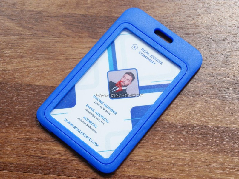 Mika ID Card Warna Biru