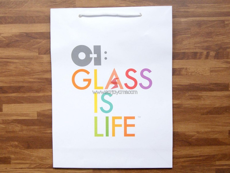 Paperbag Oi Glass is Life