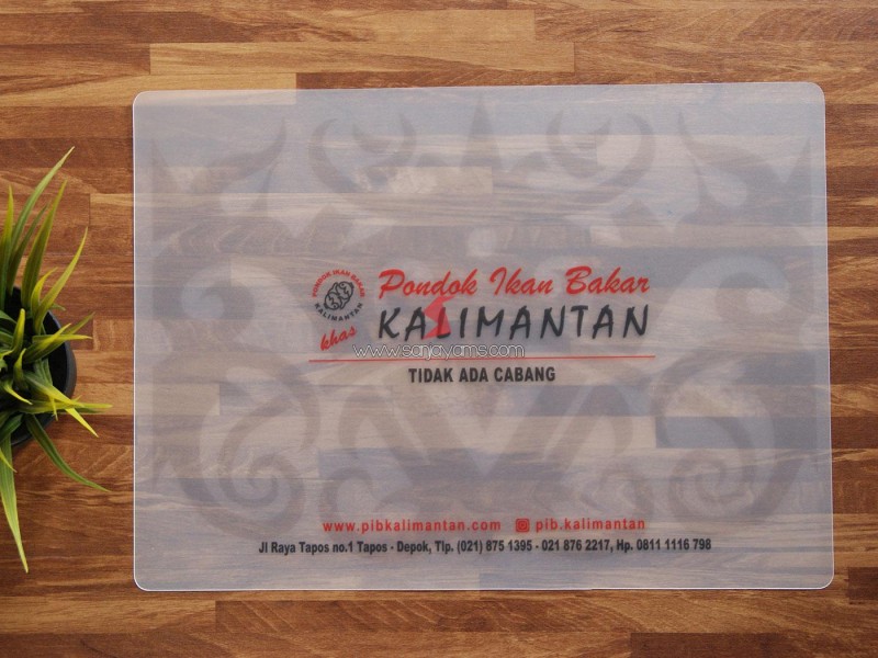 Placemat Pondok Ikan Bakar