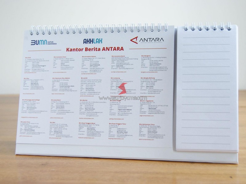 Produksi Kalender Perusahaan