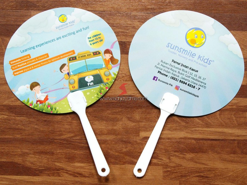 Produksi Kipas Promosi - Sunsmile Kids