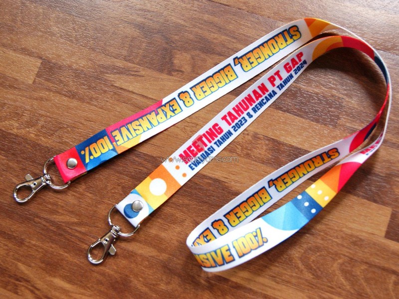 Produksi Lanyard Custom Perusahaan - PT GAP