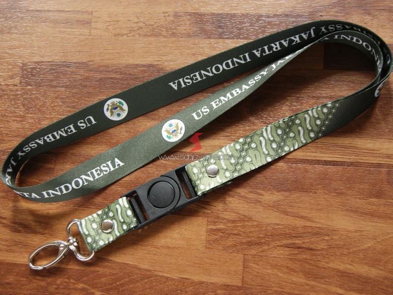 Produksi Lanyard Motif Batik - US Embassy Jakarta