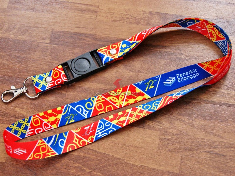 Produksi Lanyard Printing - Penerbit Erlangga