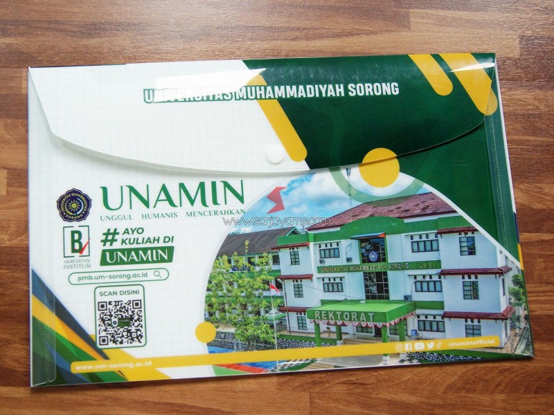 Produksi Map Kancing Custom - Universitas Muhammadiyah