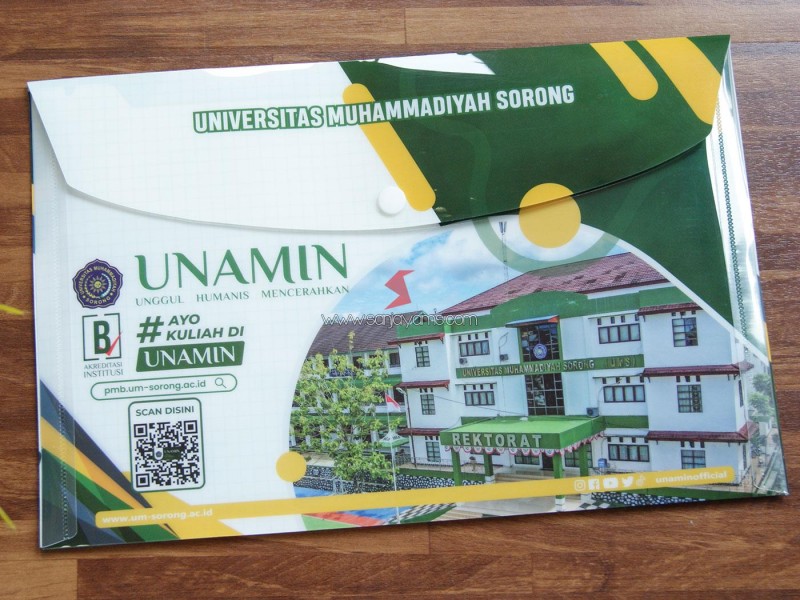 Produksi Map Kancing Custom - Universitas Muhammadiyah