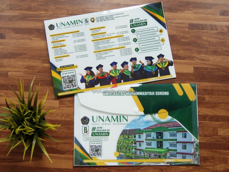 Produksi Map Kancing Promosi - Universitas Muhammadiyah Sorong