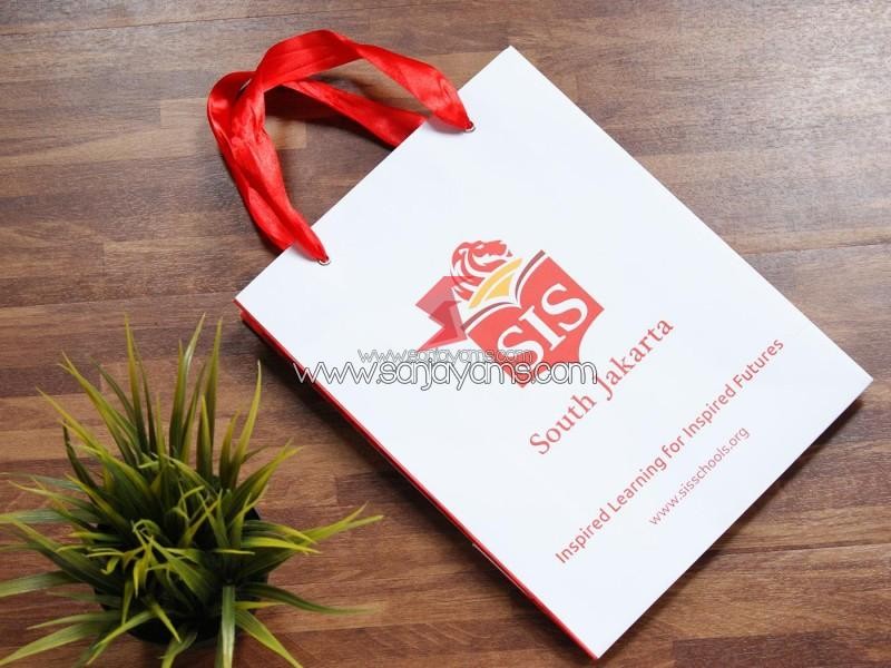 PRODUKSI PAPER BAG SEKOLAH - SIS SOUTH SCHOOL