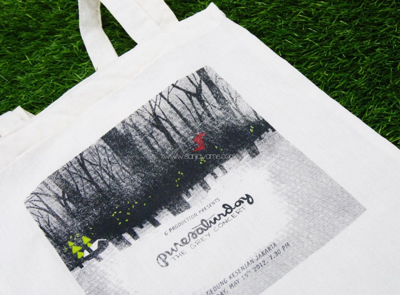 Sablon Raster di Tas Blacu