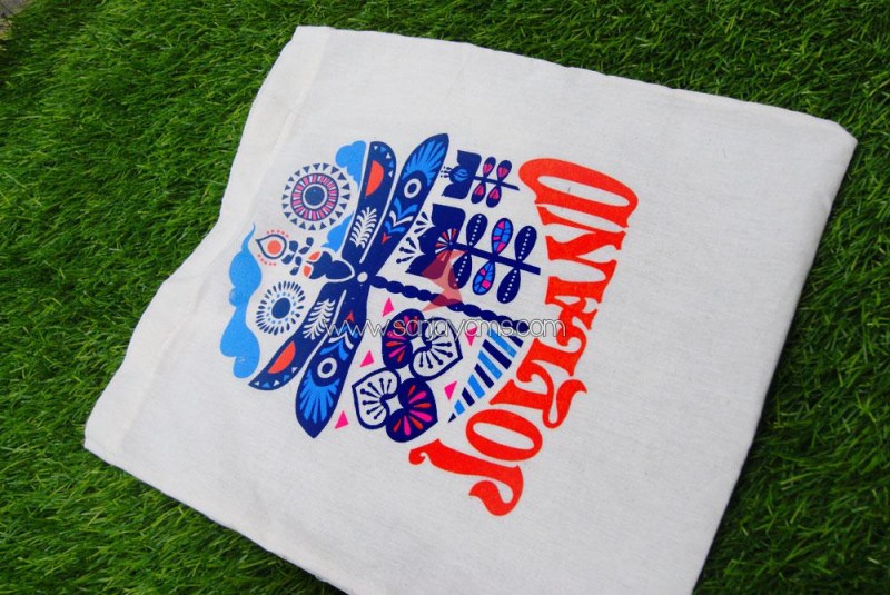 Sablon tas blacu