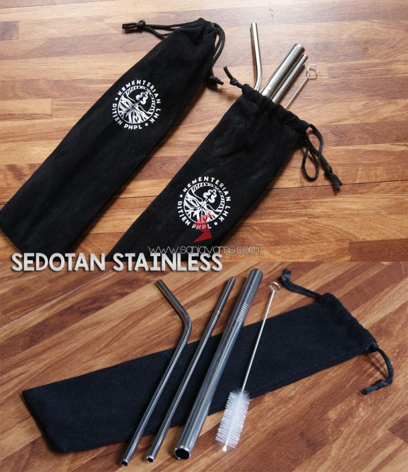 Sedotan Stainless Go Green