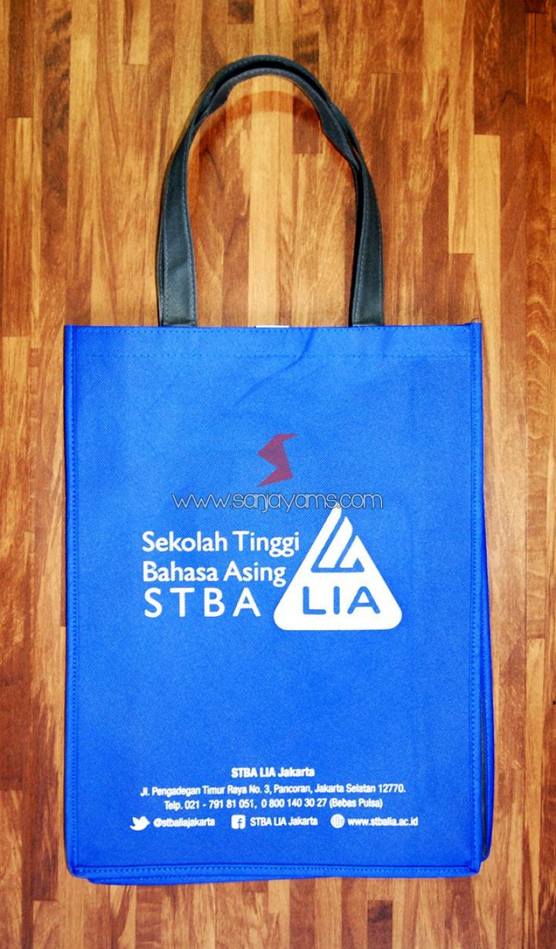 Tas Spunbond Biru STBA LIA