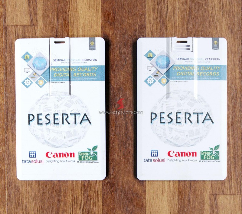 USB Kartu Peserta Canon